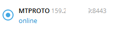 Настройка MTProxy (mtproto), прокси от Телеграмма
