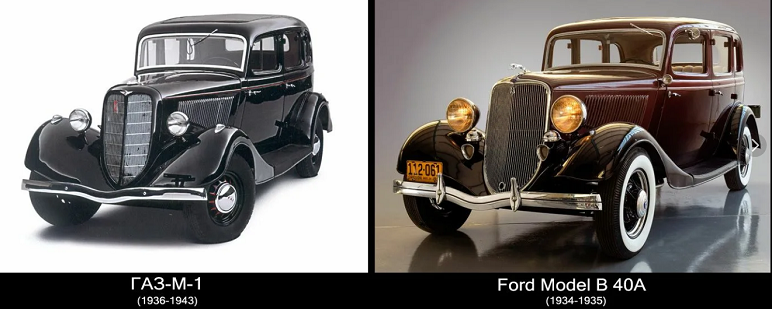 Ford Model B аналог ГАЗ-М1